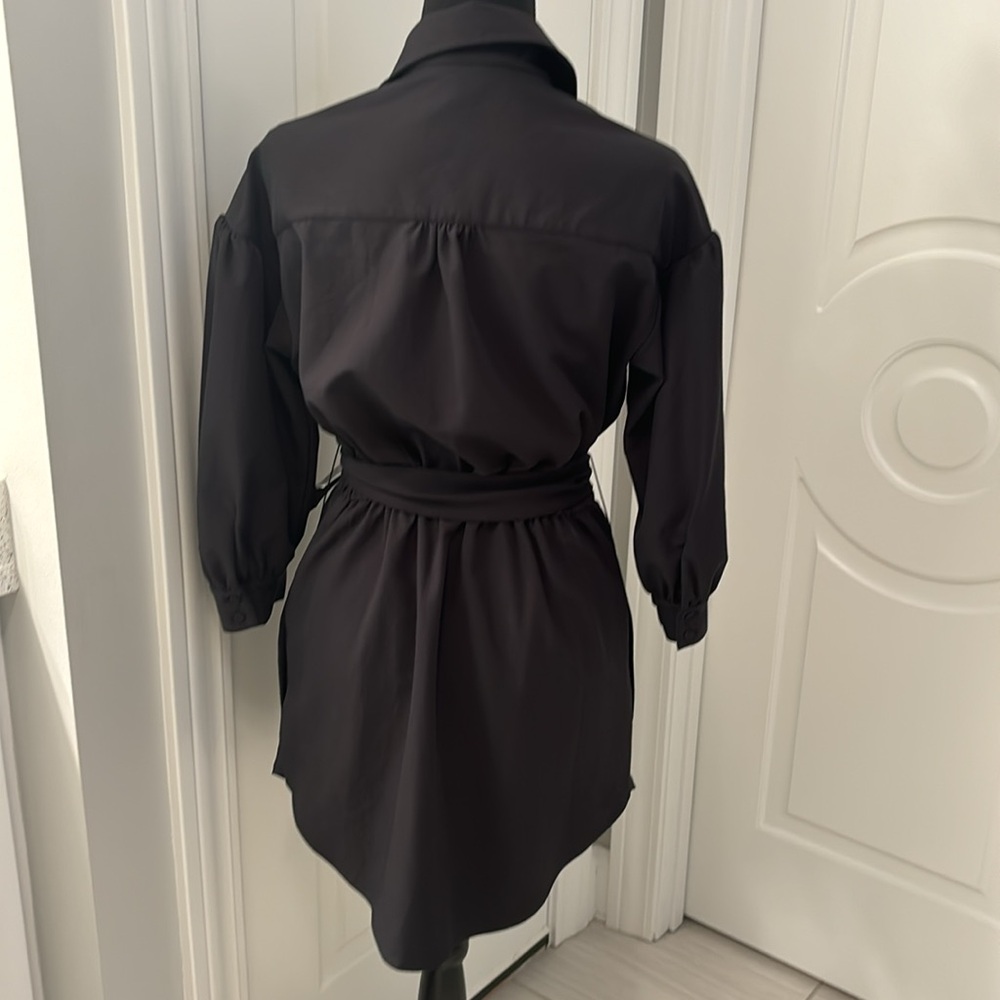Cinq a sept black mini dress size 2 - Picture 7 of 7